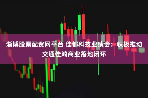 淄博股票配资网平台 佳都科技业绩会：积极推动交通佳鸿商业落地闭环