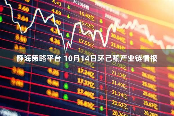 静海策略平台 10月14日环己酮产业链情报