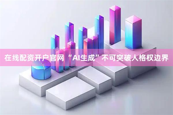 在线配资开户官网 “AI生成”不可突破人格权边界